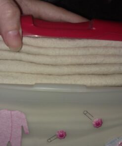 Bumkins Reusable Flannel Baby Wipes, 12 Count, Natural 32 61Us11Cb1LL