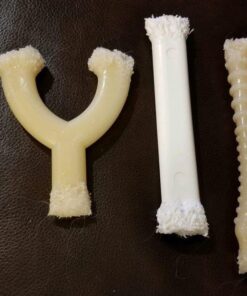 Nylabone Wishbone Power Chew Dog Toy Medium/Wolf (1 Count) Medium up to 35 lbs. 30 61Us631 SiL