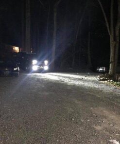 Nilight 40001S-B Bar Super Slim 2PCS 7 Inch 30W Spot Driving Fog 3600LM Single Row Off Road LED Lights for Jeep-2 Style Mounting Brackets, 2 Years Warranty White 73 61UsQZobLL