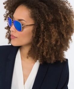 Michael Kors Women's Chelsea Aviator Rose Gold 59 Millimeters 10 61UtpdHeOAL