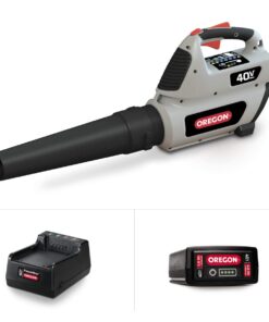 Oregon Cordless BL300 40V 151 MPH Leaf Blower with 4.0Ah Battery and Charger 15 61UuPIU72vL