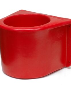Brower MBH5RLB Insulated Red Horse Bucket Holder with Cover, without a Bucket