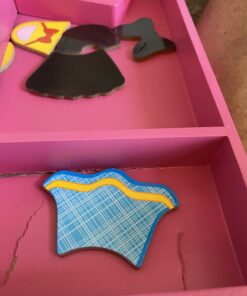 Melissa & Doug Disney Minnie Mouse and Daisy Duck Magnetic Dress-Up Wooden Doll Pretend Play Set (40+ pcs) - Toys, Dress Up Dolls For Preschoolers And Kids Ages 3+ Minnie & Daisy 40 61UxRy58d6L