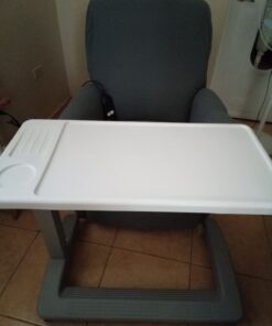 Carex Overbed Table and Hospital Bed Table - Table With Wheels - Over The Bed Table For Home Use and Hospital, Bedside Table With Wheels, Over Bed Desk, Over Bed Table With Wheels 35 61UyThY3qXL