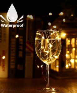 Brizled Solar String Lights, 2 Pack Each 66ft 200 LED Solar Fairy Lights, 8 Modes Outdoor Solar Fairy Lights String with Memory, Waterproof Solar Twinkle Lights for Christmas Garden Party, Warm White 25 61Uz6kwPAL