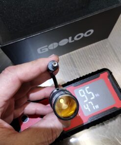 GOOLOO GT4000S Jump Starter 4000 Amp Car Starter 100W Two-Way Fast-Charging Portable Car Battery Charger Booster Pack for 10L Diesel and 12L Gas Engines, SuperSafe Lithium Jump Box for 12V Vehicles Red 67 61V YV1msWL