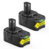 Powilling 2Pack 6.0Ah 18V Replacement Battery for Ryobi 18V Lithium Battery P102 P103 P105 P107 P108 P109 Ryobi ONE+ Cordless Tool 47 61V1JgMhCcL