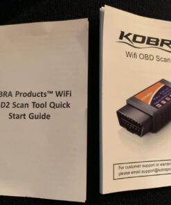 OBD2 Scanner & WIFI Car Code Reader – Clears Check Engine Light Instantly – Diagnose 3000 Car Codes - Wireless Car Diagnostic Scanner – Auto Scanner For 1996+ Vehicles (iOS & Android Devices Only) (1) 45 61V22KRL