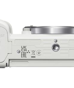 Sony Alpha ZV-E10 - APS-C Interchangeable Lens Mirrorless Vlog Camera - White Camera Only Base 14 61V2QVdKeuL