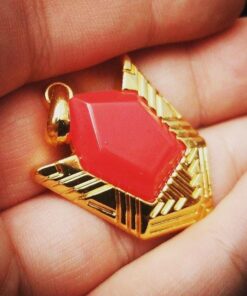 The Legend of Zelda Twilight Princess & Hylian Shield & Master Sword finest collection sets keychain/necklace/jewelry series Red-10set 54 61V3Y225JdL