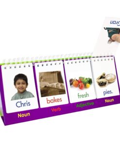 Junior Learning Sentence Flips Double-Sided Flip Stand, Ages 4-6, Vocabulary & Grammar, K-1 17 61V42vbbRL