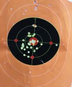 Splatterburst Targets -12 inch Stick & Splatter Self Adhesive Shooting Targets - Gun - Rifle - Pistol - Airsoft - BB Gun - Pellet Gun - Air Rifle - Made in USA 50 pack 27 61V63qpDjL