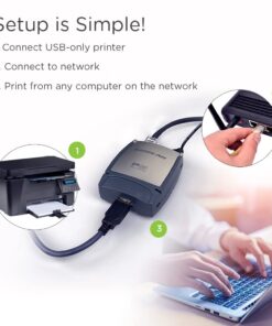 IOGEAR 1-Port USB 2.0 Print Server, GPSU21 English 19 61V69Kleg8L