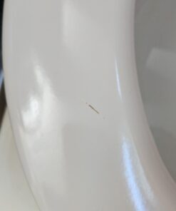 MAYFAIR 883SLOWA 000 Toilet Seat with Built-in Potty Training Seat will Reduce Clutter, Slow Close and Never Loosen, ROUND, Durable Enameled Wood/Long Lasting Plastic, White 45 61V6EA goAL