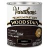 Varathane 269395 Premium Fast Dry Wood Stain, Quart, Ebony