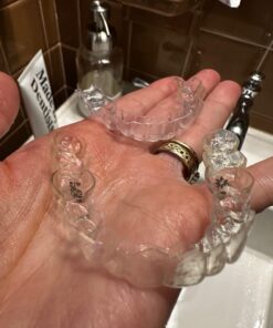 iSonic F3900 Ultrasonic Denture/Aligner/Retainer Cleaner for all dental and sleep apnea appliances, 110V 20W (tank no longer removable) , White , 0.4Pt/0.2L 01.F3900, AC110V 47 61V9KYCp49L