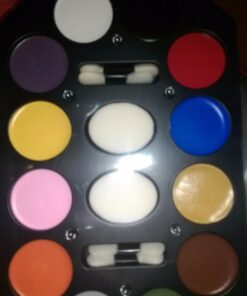 Kangaroo Halloween Super Family Makeup Kit: Professional SFX Face & Body Paint for Zombie Cosplay, Injuries, & Blood Effects 51 61VDOL6OsL