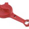 Kuhn Rikon 5-in-1 Multi-Purpose Strain-Free Opener for Jars, Bottles and Ring-Pull Cans, 5 x 10 x 2.25 inches, Red 31 61VDhKbJGmL