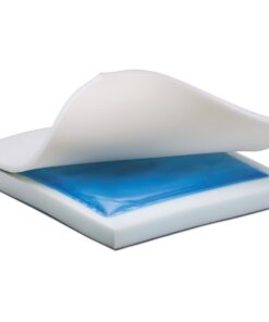 Alternative view of NOVA Gel & Memory Foam Seat & Wheelchair Cushion in 8 Sizes (from 16” x 16” to 18” x 24” Extra Wide), Comfortable & Durable Everyday Seat Cushion with Removable Water Resistant Cover, 2” or 3” Thick 18" x 16" (3" Height)