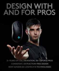 Logitech G Pro Wireless Gaming Mouse with Esports Grade Performance, Black 34 61VEILrhDAL