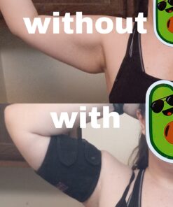 Sports Research Sweet Sweat Arm Trimmers for Men & Women | Increases Heat & Sweat Production to The Bicep Area Pink Large 43 61VEXPixXmL 1