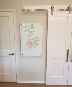 Quartet Magnetic Glass Dry Erase White Board, 3' x 2' Whiteboard, Infinity Frameless Mounting, White Surface (G3624W) 3' x 2' 36 61VGfY6oyL