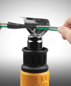 SEEKONE Heat Gun 1800W 122℉~1202℉(50℃- 650℃)Fast Heating Heavy Duty Hot Air Gun Kit Variable Temperature Control Overload Protection with 4 Nozzles for Crafts, Shrinking PVC, Stripping Paint(5.2FT) 34 61VIc2cLYVL