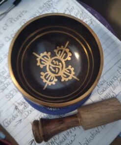 Artncraft Tibetan Singing Bowls High Quality with Striker, 4.5" Wide 35 61VIp5AaiBL