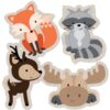 Woodland Creatures - Animal Shaped Decorations DIY Baby Shower or Birthday Party Essentials - Set of 20 12 61VKSWTfNuL