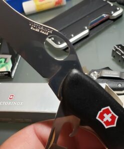 Victorinox Swiss Army One-Hand Trekker Multi-Tool Pocket Knife Black 27 61VMHL7zspL