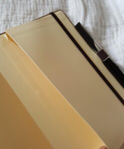 Lemome Thick Notebook - Eco-Friendly Natural Cork Hardcover Writing Notebook with Pen Loop & Premium Thick Paper + Page Dividers Gifts, A5 (5x8) Bound Notebook 39 61VMVusJbxL