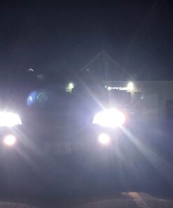 Sylvania H11SU.BP2 SilverStar ULTRA H11High Performance Halogen Headlight Bulbs with Alloy Coating, White (2 Pack) 35 61VPFhfNITL