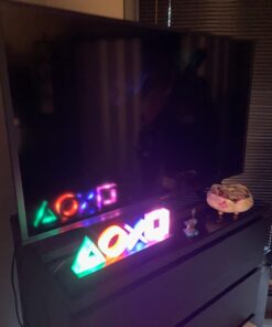 Paladone Playstation Controller Icons Light with 3 Light Modes - Sound Reactive, Dynamic Phasing, and Standard Mode - Gaming Desk Accessories and Game Room Decor 29 61VPlAyrnCL