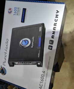 PLANET AUDIO AC1600.4 1600W 4 Channel Car Amplifier Power Amp+Remote AC16004 4-Channel Class A/B 51 61VQlPu1q5L
