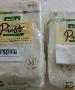 Selena Organic Cotton Puff Size M (200Pc) 2pcs Set 19 61VRVlIQ0L