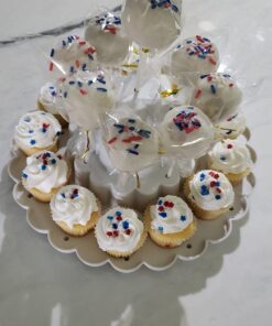 Nordic Ware 50008 Tiered Cake Pop Display Stand, Holds 37 pieces, White 41 61VXJ4Pp6FL