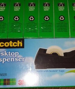 Scotch Magic Tape, 6 Rolls with Dispenser, Numerous Applications, Invisible, Engineered for Repairing, 3/4 x 1000 Inches, Boxed (810K6C38) 52 61VY XUkc3L