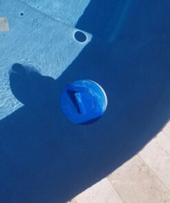 HYDROTOOLS BY SWIMLINE 8725 Large Capacity Pool & Spa Chemical Dispenser | Compatible With Bromine & Chlorine Supports 1-3’’ Tablets | Adjustable Control Ring For Customizable Flow Rate Classic 32 61VcOoB3ndL 3