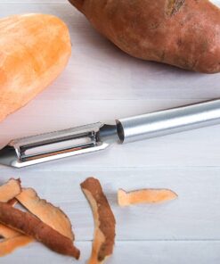 Rada Cutlery Deluxe Vegetable Peeler – Stainless Steel Blade With Aluminum Handle, 8-3/8 Inches 1 11 61Ve Ts228S
