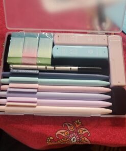 Four Candies Cute Mechanical Pencil Set, 6PCS Pastel Pencils 0.5mm & 0.7mm with 360PCS HB Pencil Leads, 3PCS Erasers and 9PCS Eraser Refills, Aesthetic Mechanical Pencils for Girls Writing 0.5&0.7 mm 47 61Vf2TqKghL