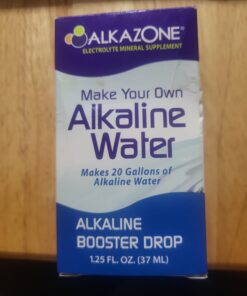 Alkazone Make Your Own Alkaline Water, Clear, 1.25 Fl Oz 1.25 Fl Oz (Pack of 1) 33 61Vg0wA3eaL