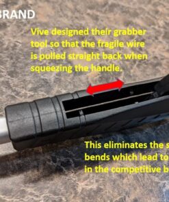 Vive Reacher Grabber 32" - Extra Long Mobility Aid - Rotating Hand, Heavy Duty Grip Arm - Reaching Assist Tool for Trash Pickup, Litter Picker, Garden Nabber, Disabled, Handicap Arm 1 23 61VjFnXjiDL