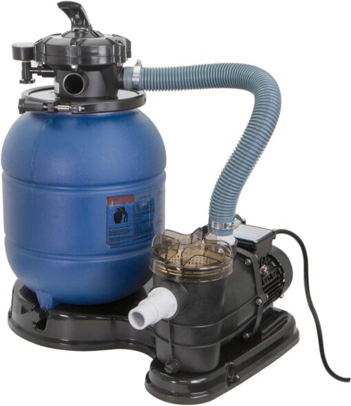 XtremepowerUS 13" Sand Filter 3/4HP Pool Pump 2400GPH High-Flow Above Ground Pool Set with Stand