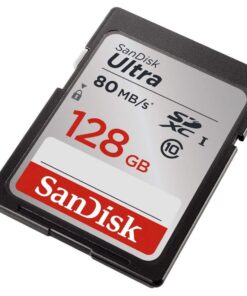 SanDisk Ultra 128GB SDXC UHS-I Memory Card up to 80MB/s (SDSDUNC-128G-GN6IN), Black 15 61VlcEWzzwL