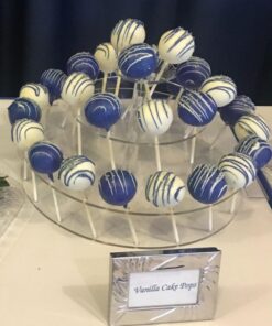 YestBuy Cake Pop Display Stand, 30 Hole Cake Pop Holder , 3 Tiered Lollipop Holder for Weddings, Birthday Parties, Anniversaries Gift, Halloween, Christmas Candy Decorative (Clear) 30 holes 43 61VmTB2sKfL