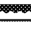 Teacher Created Resources Border Trim, Black Mini Polka Dots (4671) 16 61VmveRS0L
