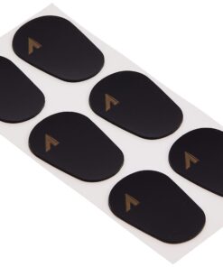 Vandoren VMCX6 Mouthpiece Cushions; Black; Thick; 0.80mm/.032"; Pack of 6 10 61VnM64DB0L
