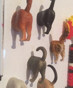 Kikkerland Magnetic Funny Cat Butt Refrigerator Decorative Magnets, Set of 6, Novelty Gift, Cat Lovers 41 61Vo1ZuyMnL