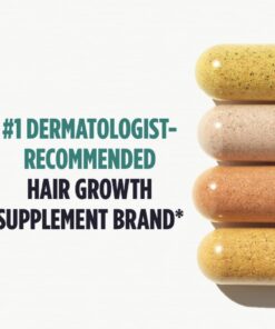 Nutrafol Men's Hair Growth Supplements, Clinically Tested for Visibly Thicker Hair and Scalp Coverage, Dermatologist Recommended - 1 Month Supply 34 61VpgWNerL