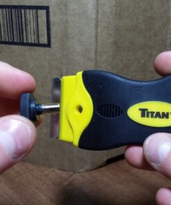 Titan 12031 4-Inch Mini Razor Scraper | Includes 1 Extra Heavy-Duty Razor Blade 26 61Vvv0ppQEL
